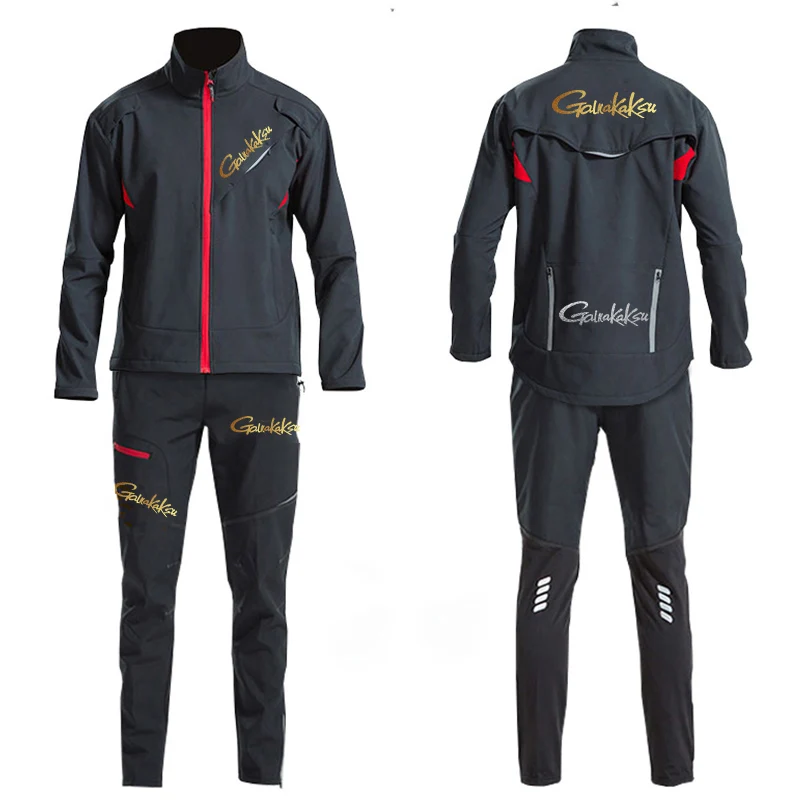 Camping Outdoor Clothing - Winter Waterproof Fishing Clothing Suit Men