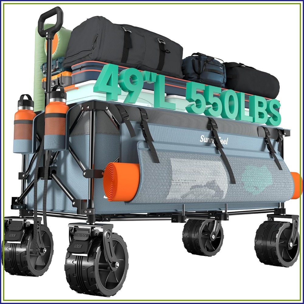 Outdoor Camping Activities - 550LBS Heavy Duty Extra Long Foldable