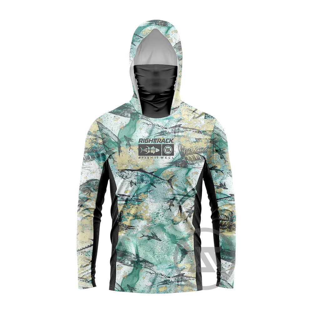 Camping Outdoor Clothing - HotSale RT Men's Mask Hoodies Fishing