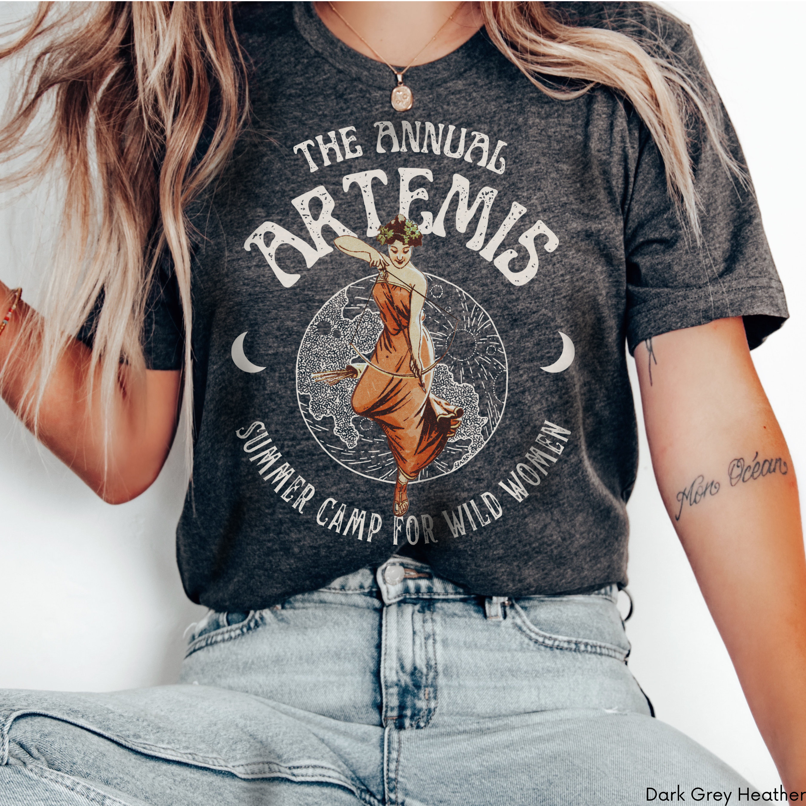 Camping Outdoor Clothing - Artemis T Shirt Summer Camp For