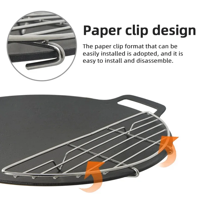 1Pcs BBQ Stainless Steel High  - Outdoor Camping Griddle recensie en prijs
