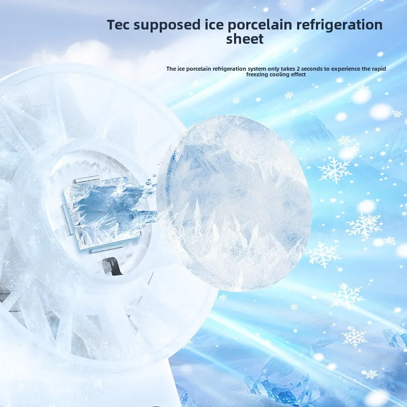 Ice compress high-speed coolin - Outdoor Camping Fan recensie en prijs