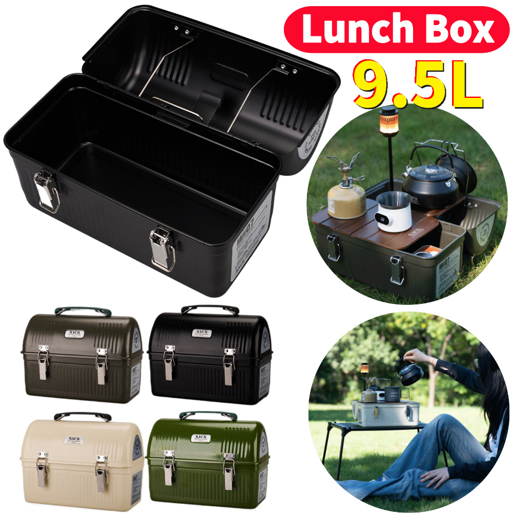 9.5L Vintage Camping Metal Lun - Outdoor Camping Store recensie en prijs