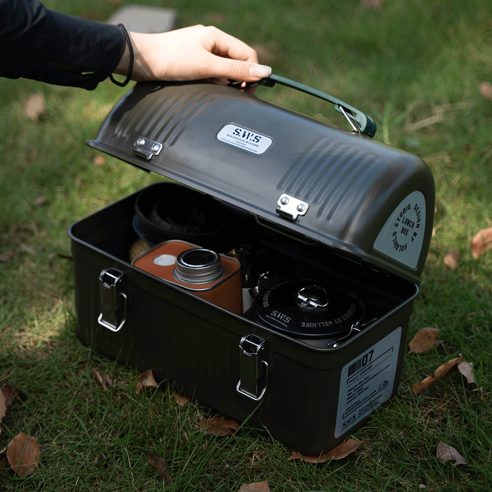 9.5L Vintage Camping Metal Lun - Outdoor Camping Store recensie en prijs