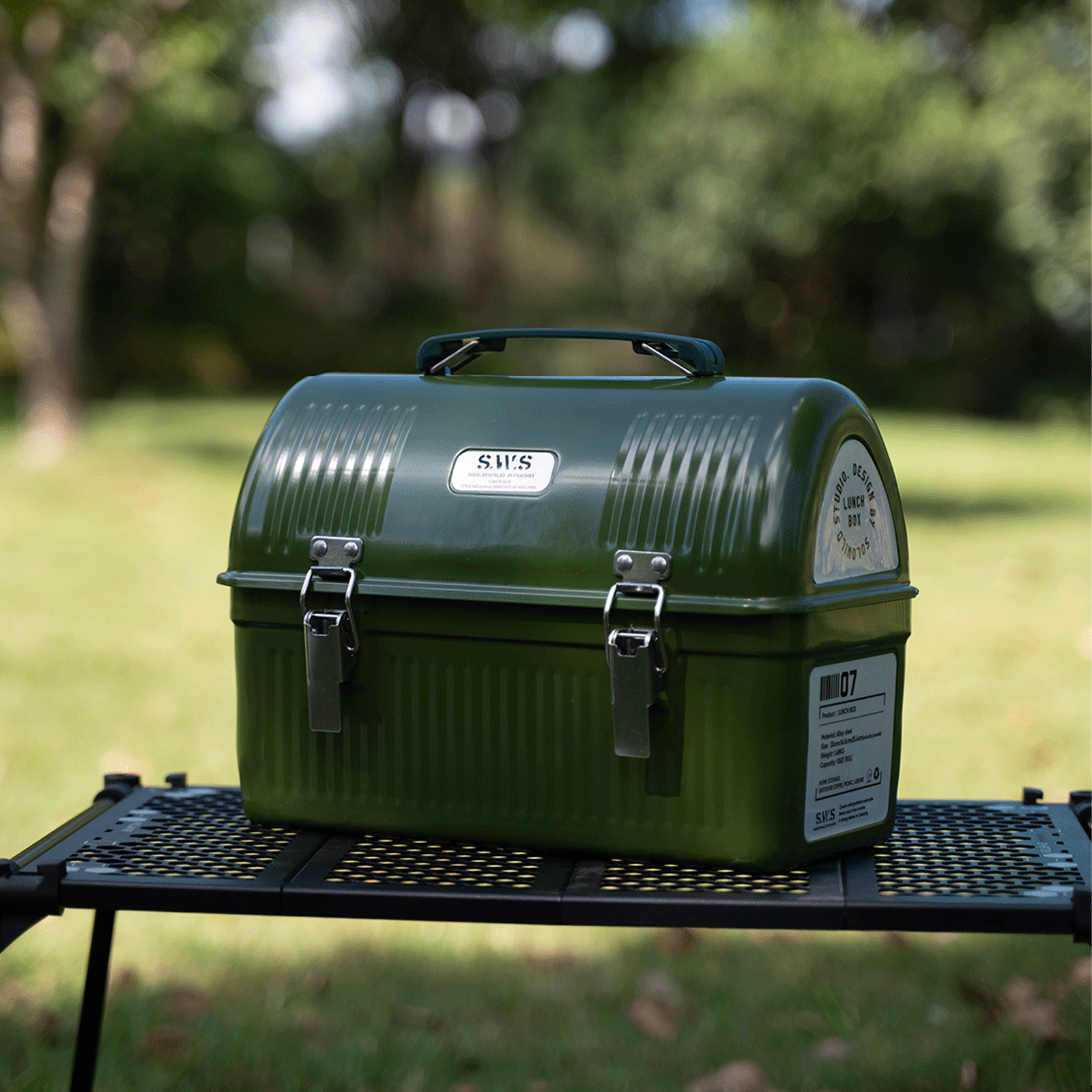 9.5L Vintage Camping Metal Lun - Outdoor Camping Store recensie en prijs