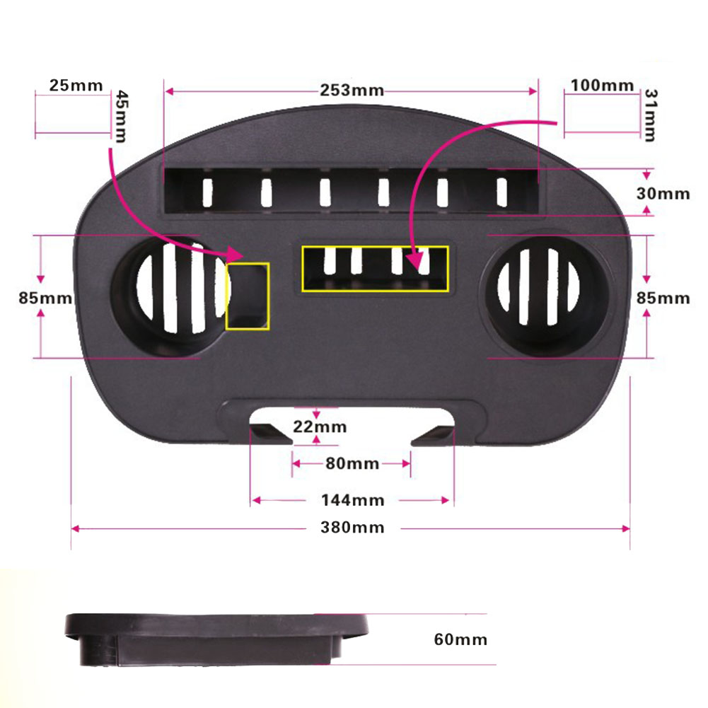Clip On Cup Holder With Mobile - Outdoor Camping Table And Chairs recensie en prijs