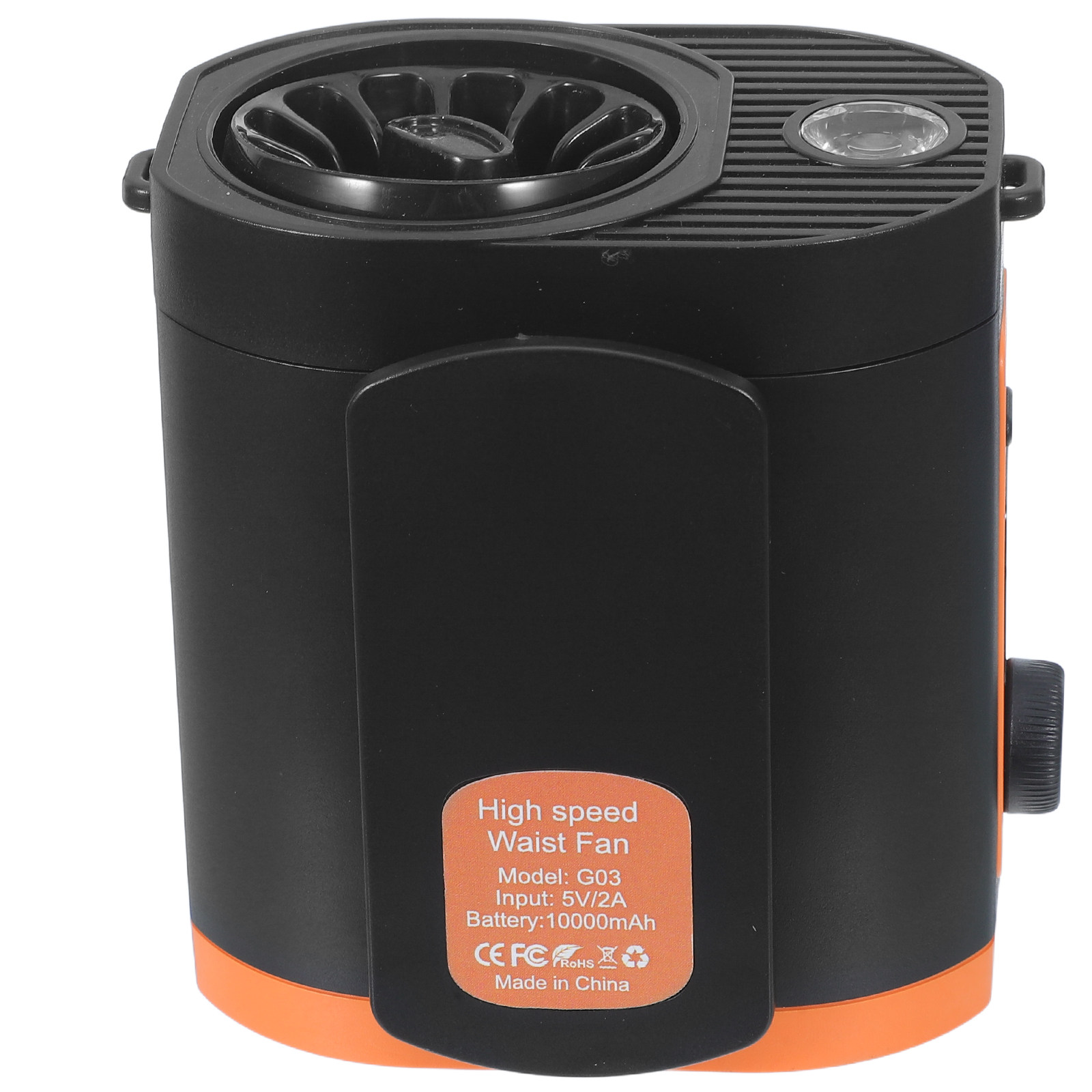 Waist Hanging Portable Fan 600 - Outdoor Camping Fan recensie en prijs