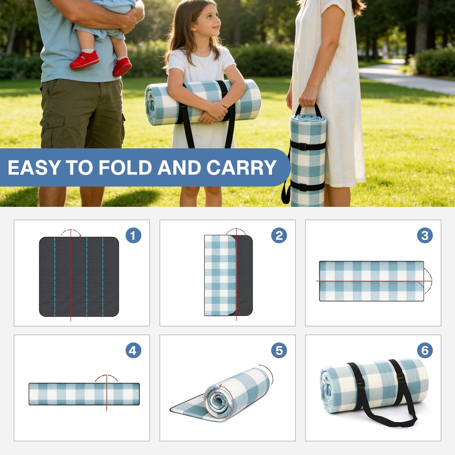 78x78 Inch Extra Large Foldabl - Outdoor Camping Mats Large recensie en prijs