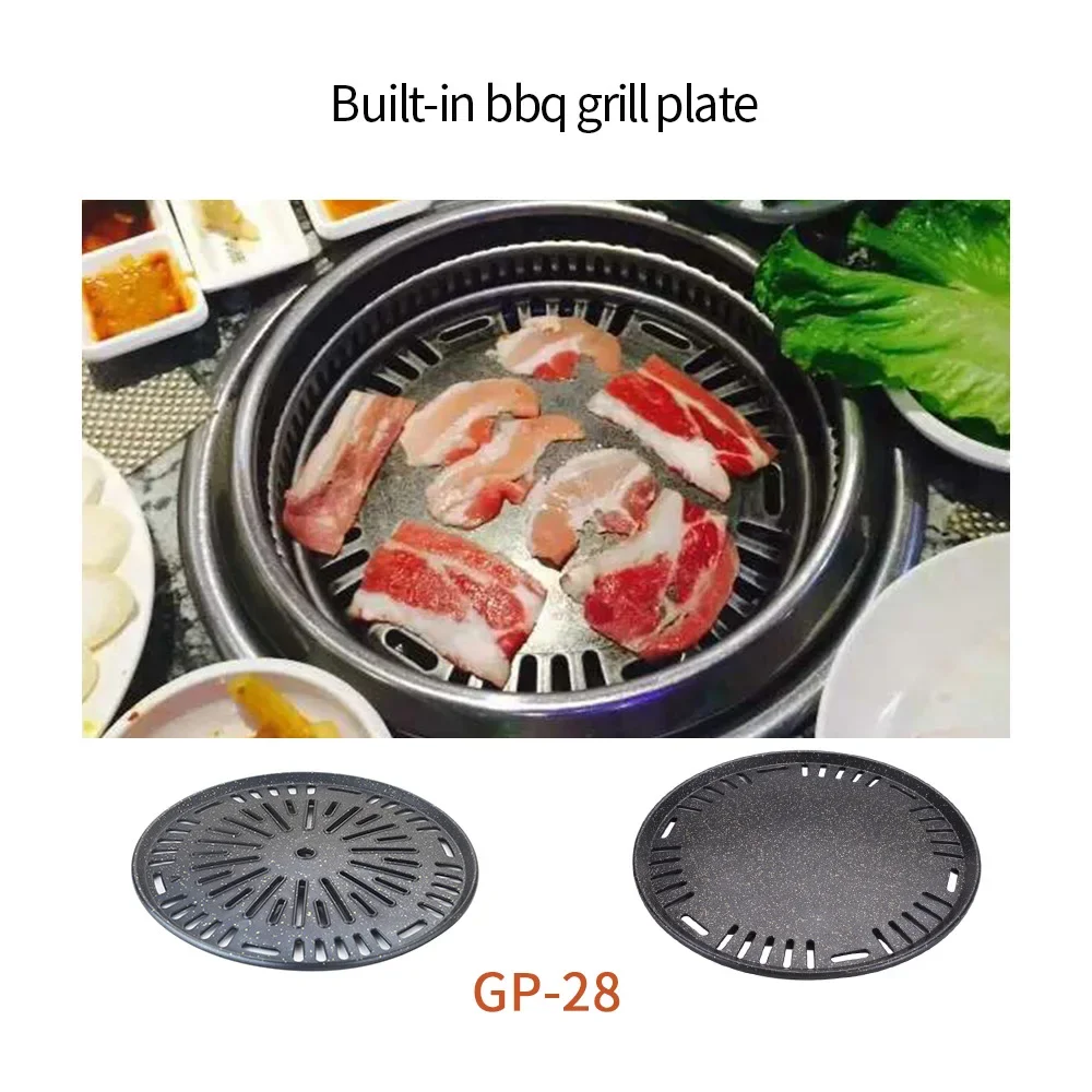 Aluminum round bbq plate non s - Outdoor Camping Korea recensie en prijs
