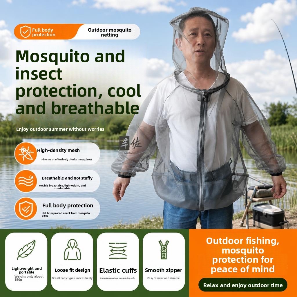 Men's Anti-Mosquito Clothing U - Camping Outdoor Clothing recensie en prijs