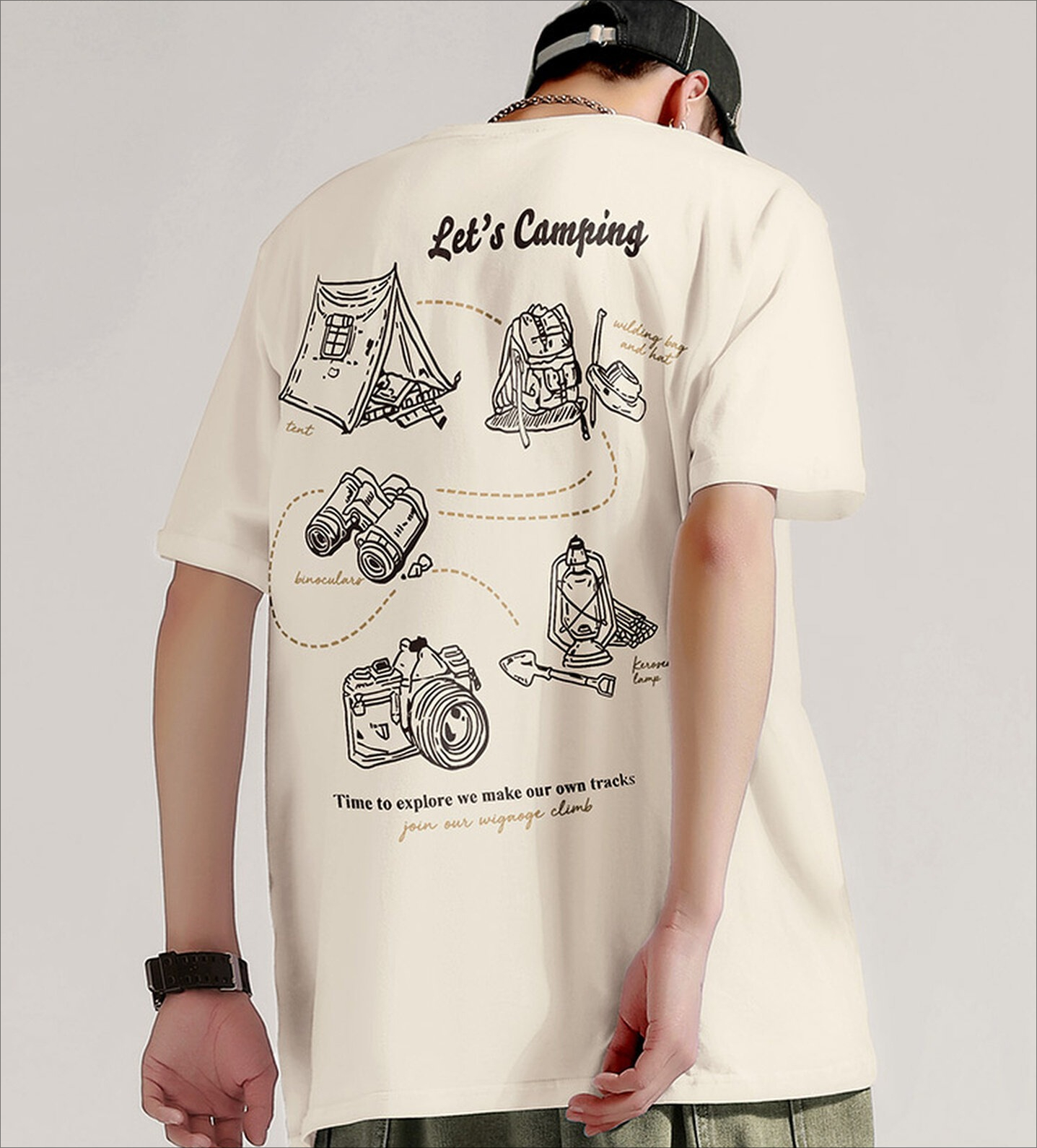 New Korea Men Short Sleeve Mou - Outdoor Camping Korea recensie en prijs