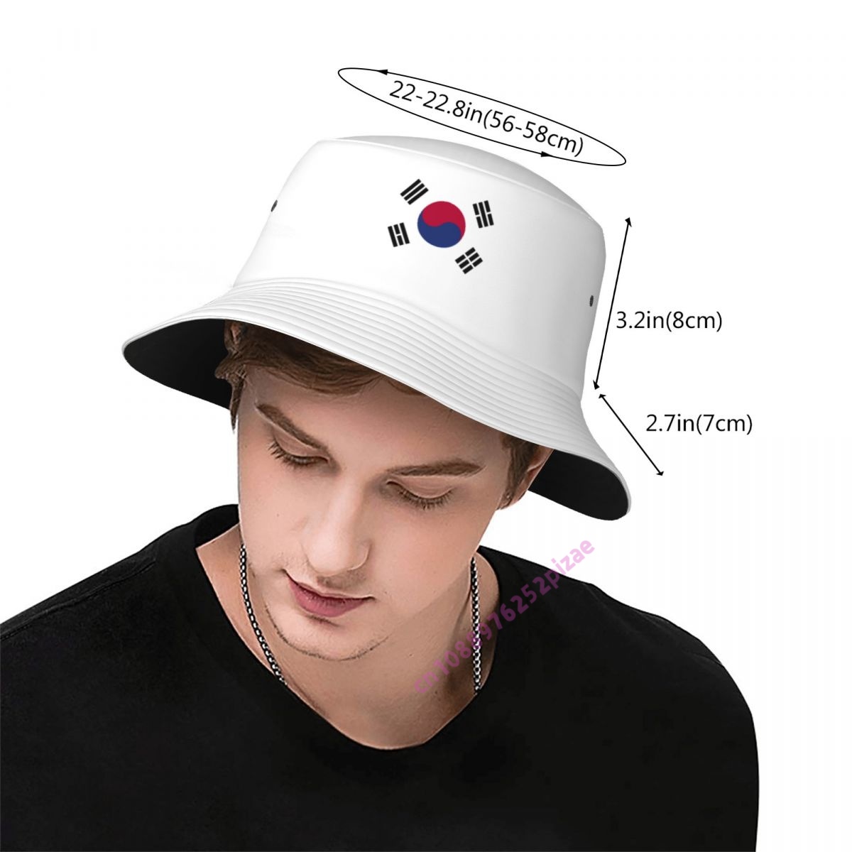 South Korea 3D Flag Men Women  - Outdoor Camping Korea recensie en prijs