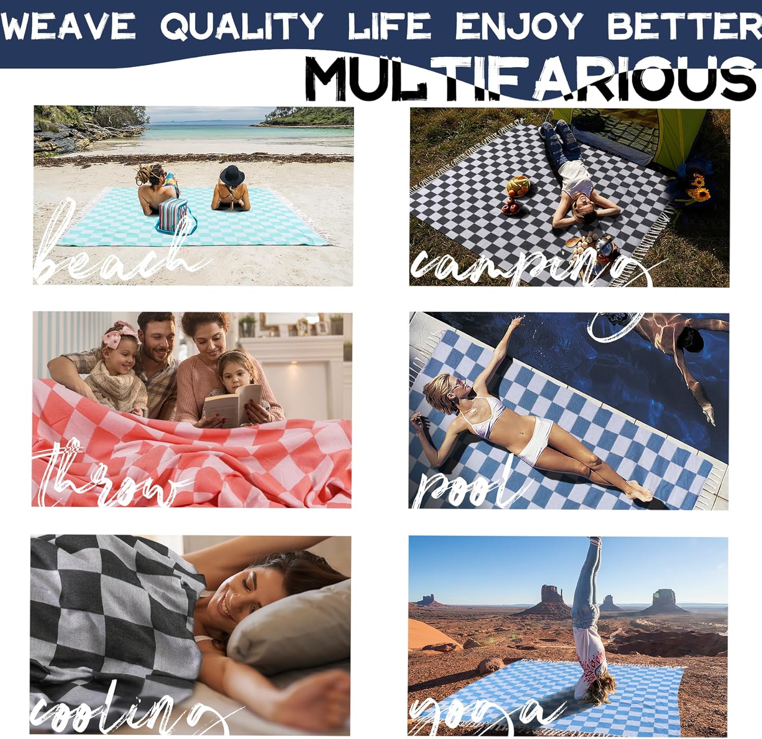 Large Picnic Blanket Outdoor M - Outdoor Camping Mats Large recensie en prijs