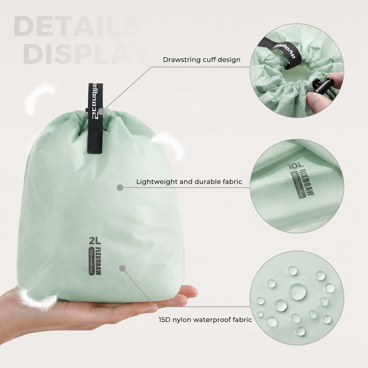 Large Capacity Waterproof Stor - Camping Outdoor Clothing recensie en prijs