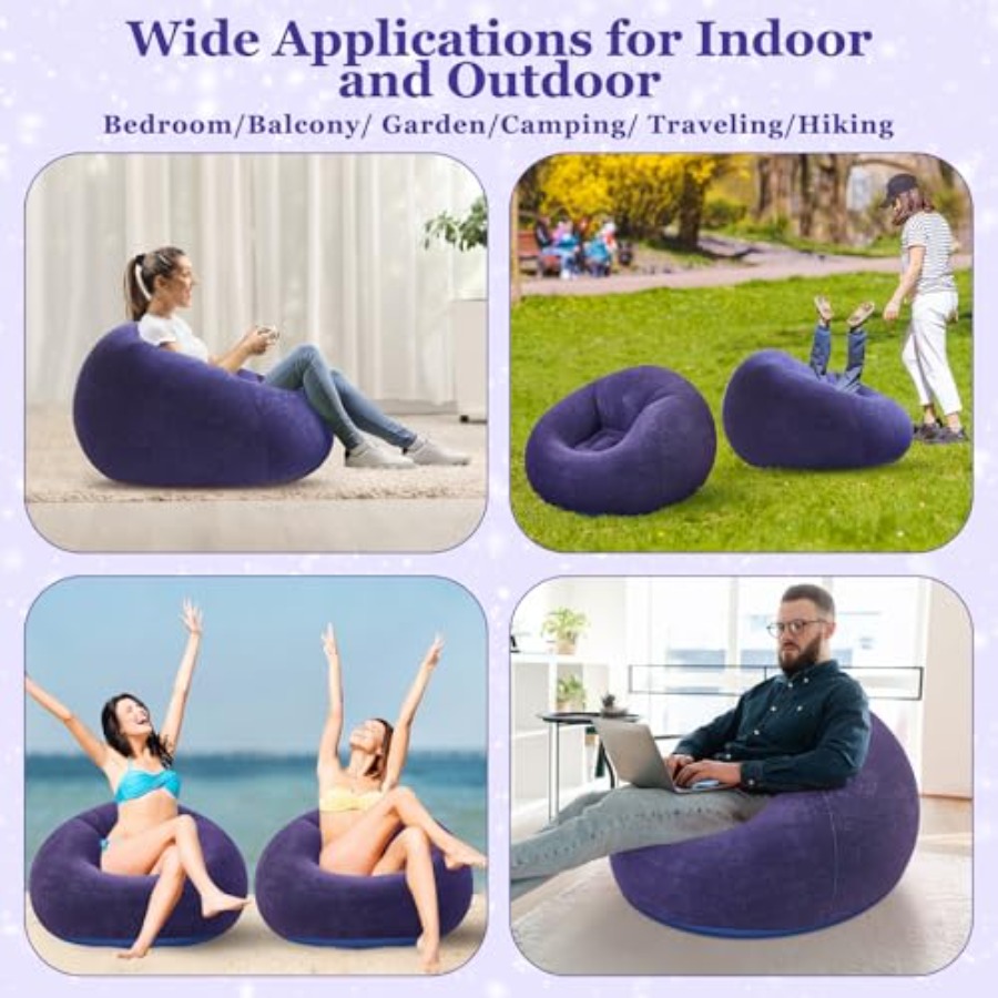 Inflatable Bean Bag Chairs Out - Outdoor Camping Chairs Folding recensie en prijs