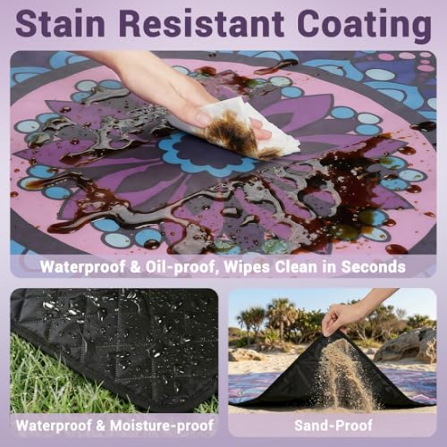 60x80 Large Boho Picnic Blanke - Outdoor Camping Mats Large recensie en prijs