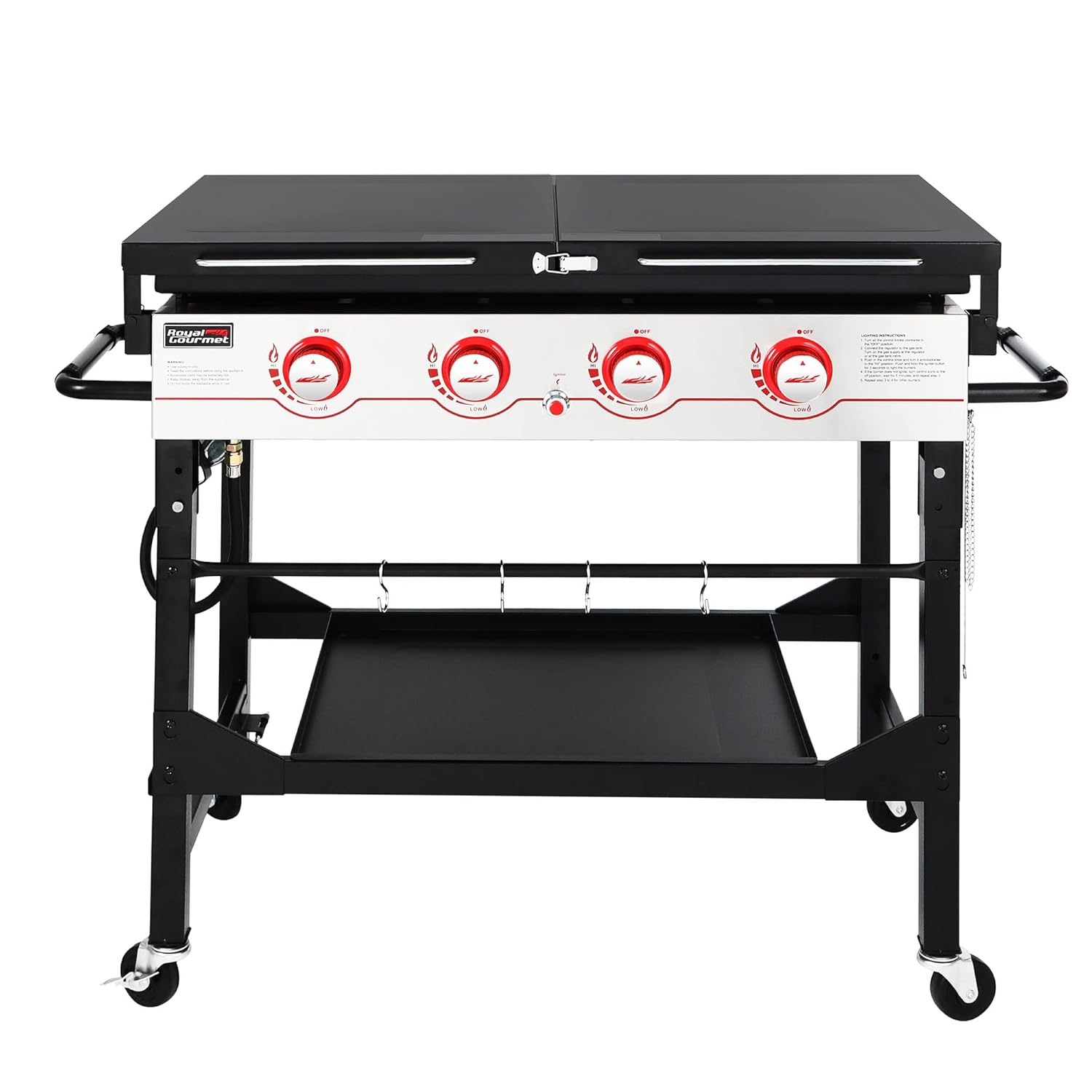 4-Burner 36in Propane Gas Grid - Outdoor Camping Griddle recensie en prijs