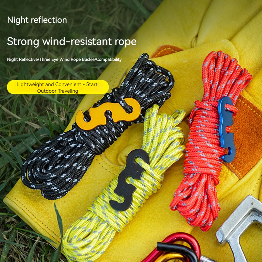 8PCS 3mm Outdoor Tent Guy Rope - Outdoor Camping Guy recensie en prijs