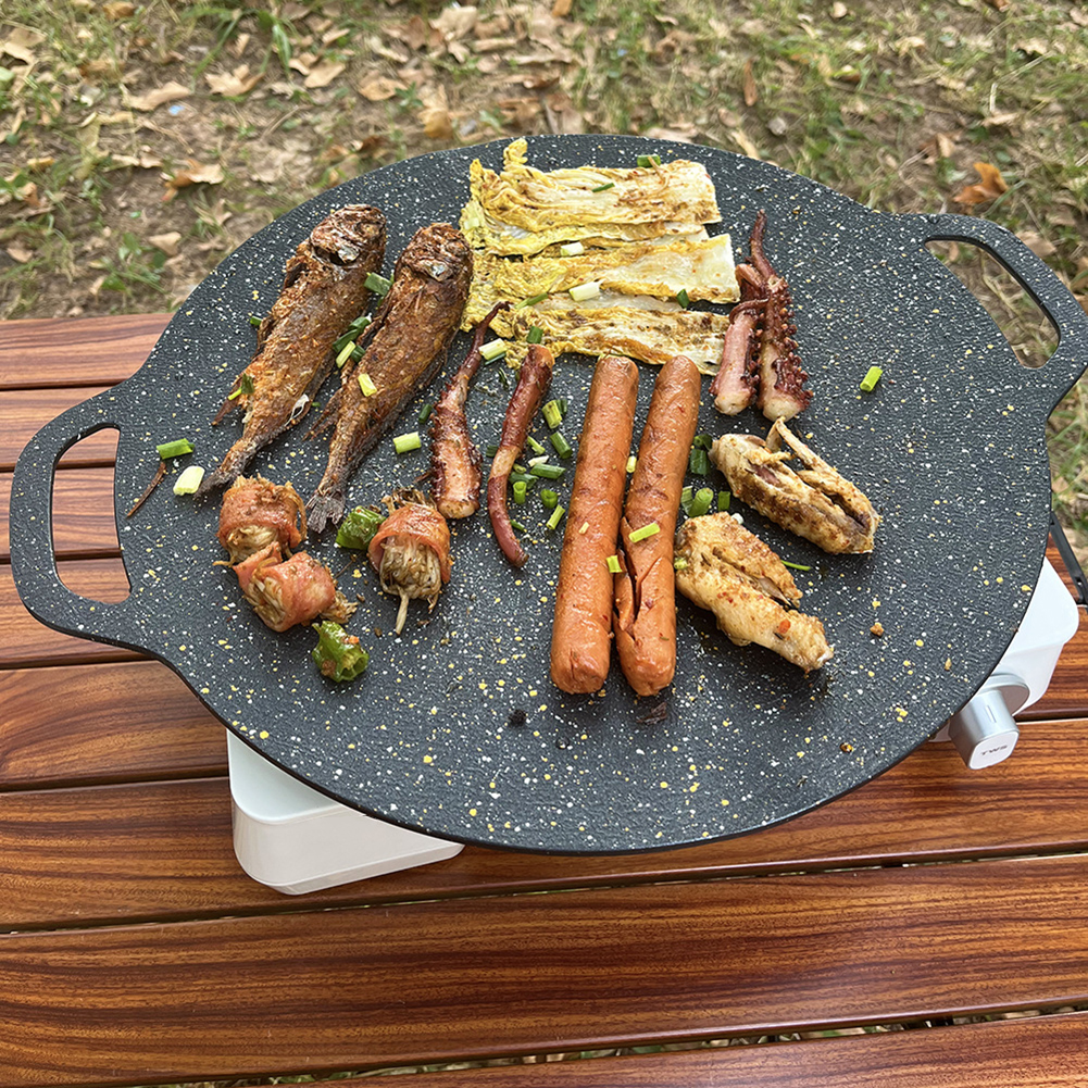 Round Baking Dishes Pans Non-s - Outdoor Camping Griddle recensie en prijs