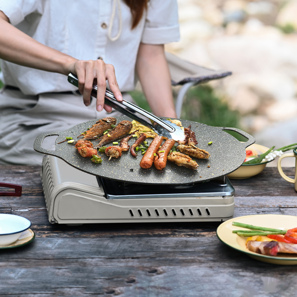 Round Baking Dishes Pans Non-s - Outdoor Camping Griddle recensie en prijs