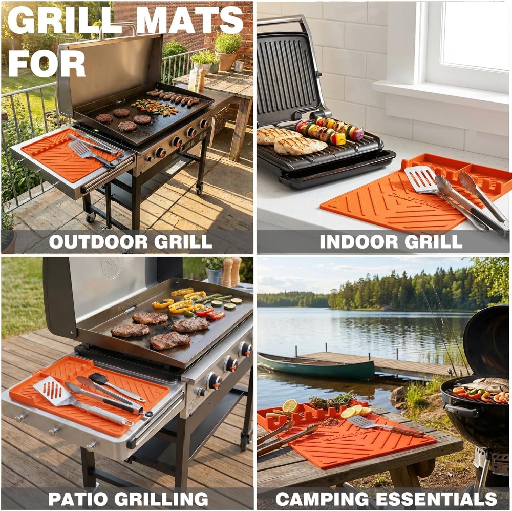 Silicone Grill Mats for Blacks - Outdoor Camping Griddle recensie en prijs