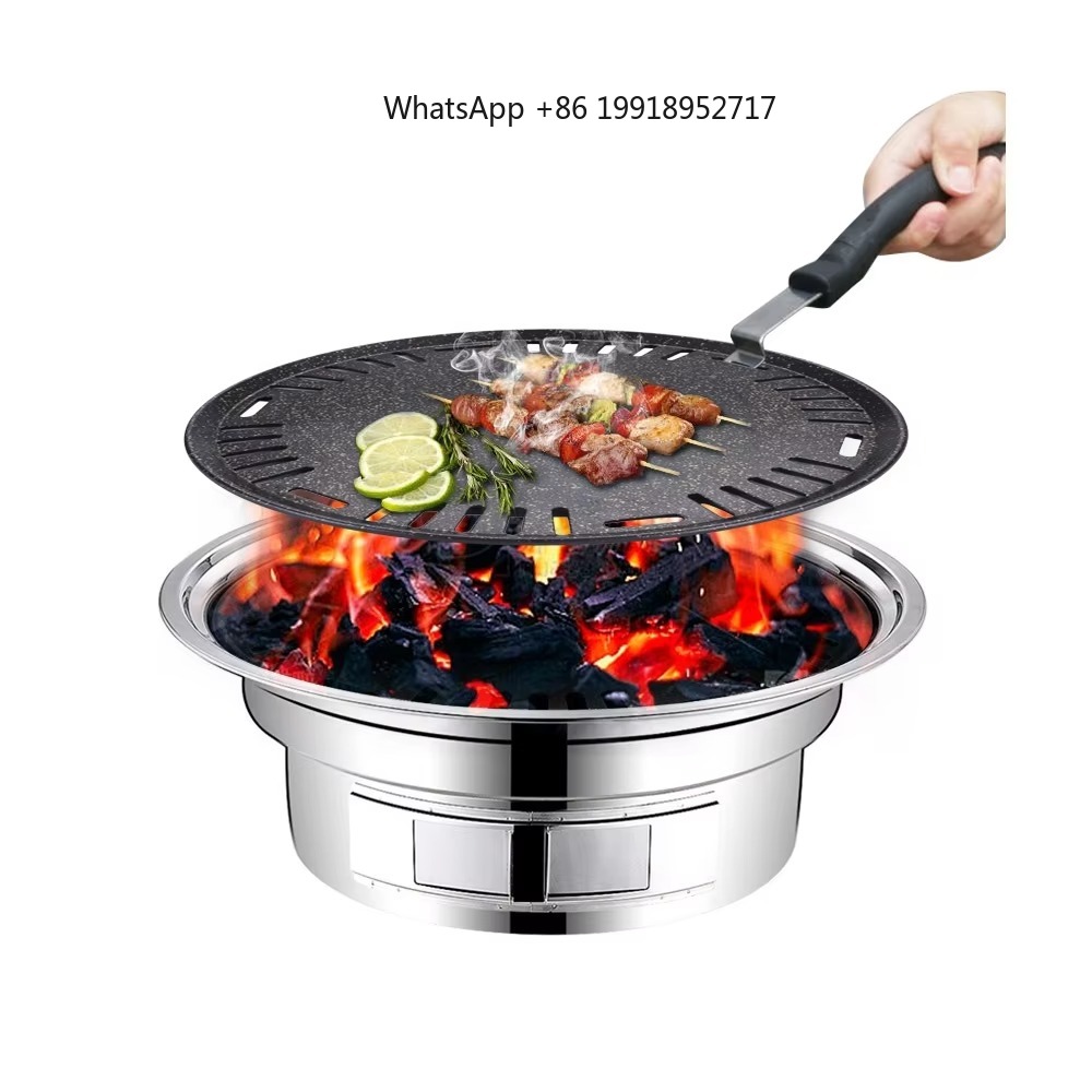 Aluminum Round Bbq Plate Non S - Outdoor Camping Korea recensie en prijs