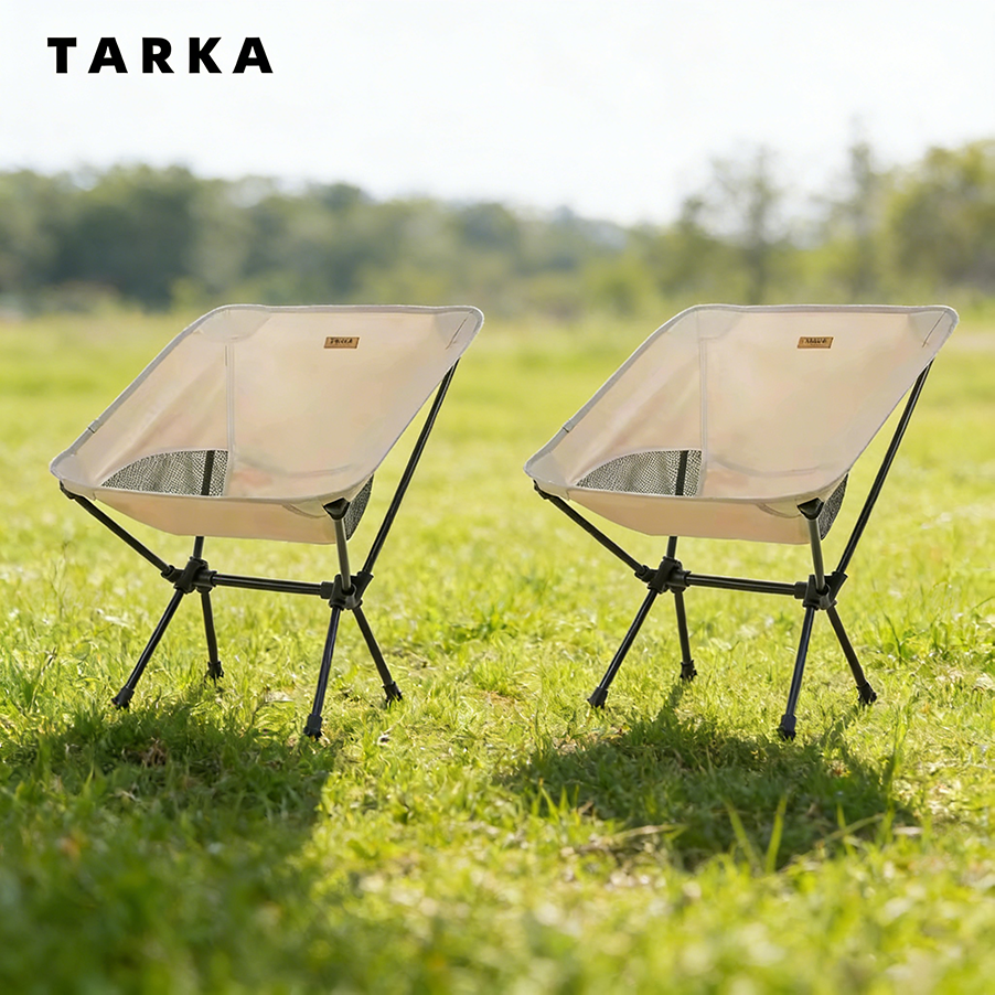 TARKA 2Pcs Folding Chairs for  - Outdoor Camping Table And Chairs recensie en prijs