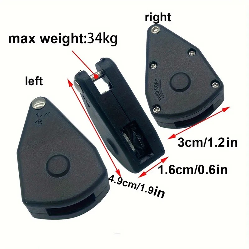 Rope Tensioner Pulley Adjuster - Outdoor Camping Guy recensie en prijs