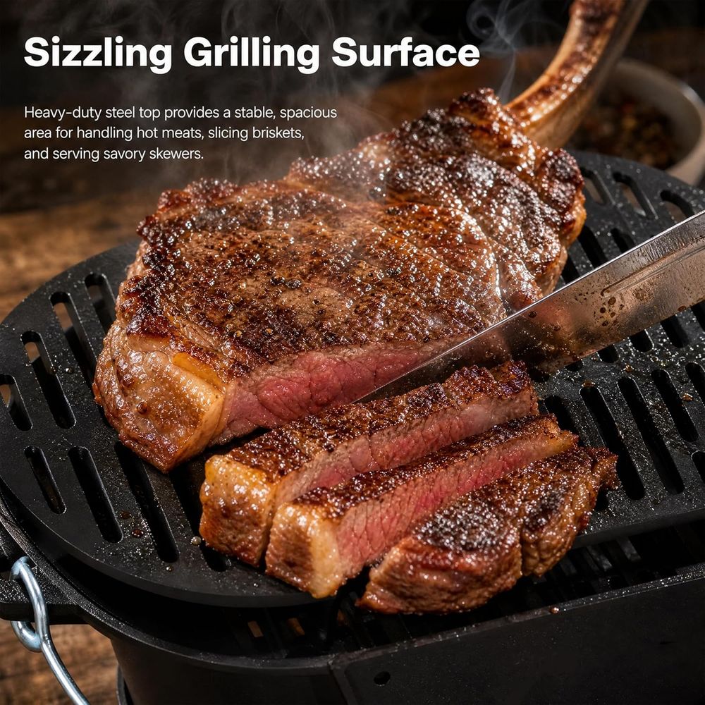 Portable Cast Iron Hibachi Gri - Japanese Outdoor Camping recensie en prijs