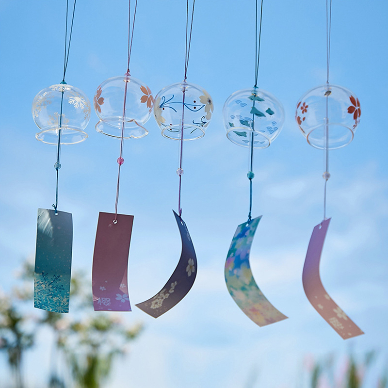 Japanese Style Glass Wind Chim - Japanese Outdoor Camping recensie en prijs
