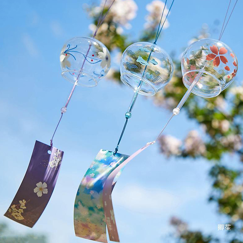 Japanese Style Glass Wind Chim - Japanese Outdoor Camping recensie en prijs