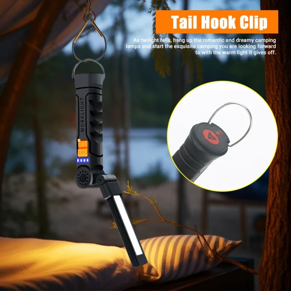 Portable COB LED Flashlight US - Outdoor Camping Adventure Lamp recensie en prijs