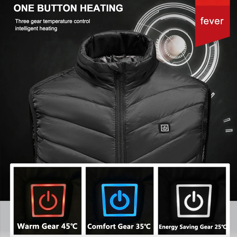 Electric Heated Hunting Vest W - Outdoor Camping Zone recensie en prijs