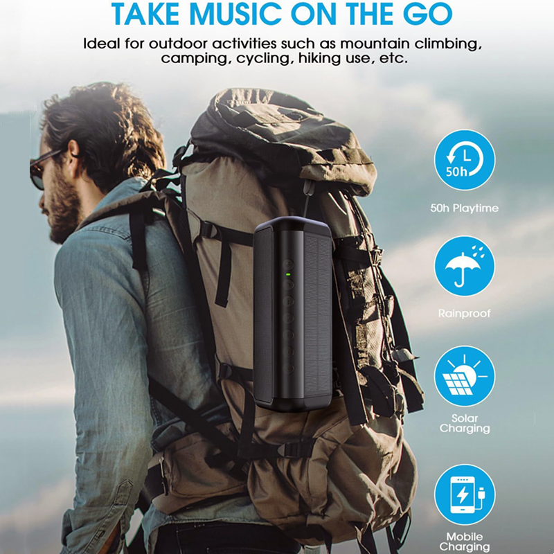HiFi Portable Solar Powered Bl - Outdoor Camping Videos recensie en prijs