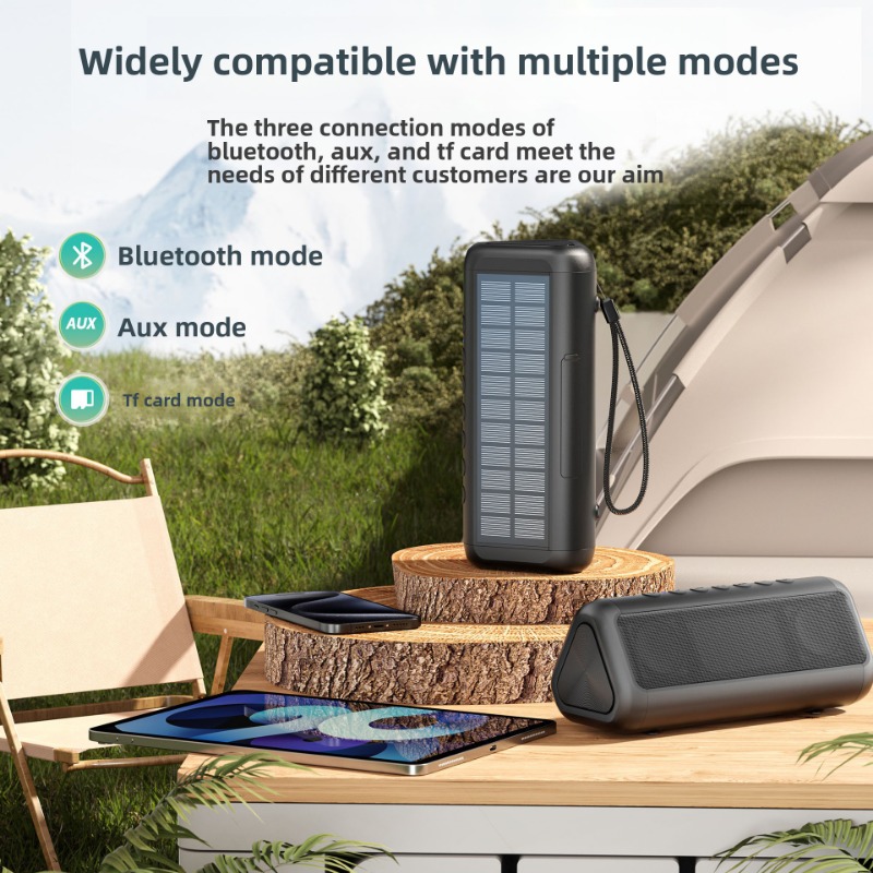 HiFi Portable Solar Powered Bl - Outdoor Camping Videos recensie en prijs