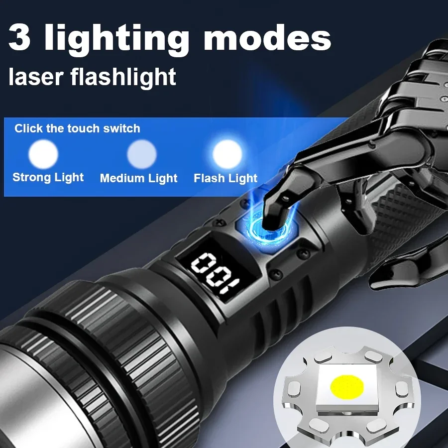 Ultra-Bright Rechargeable Flas - Outdoor Camping Adventure Lamp recensie en prijs