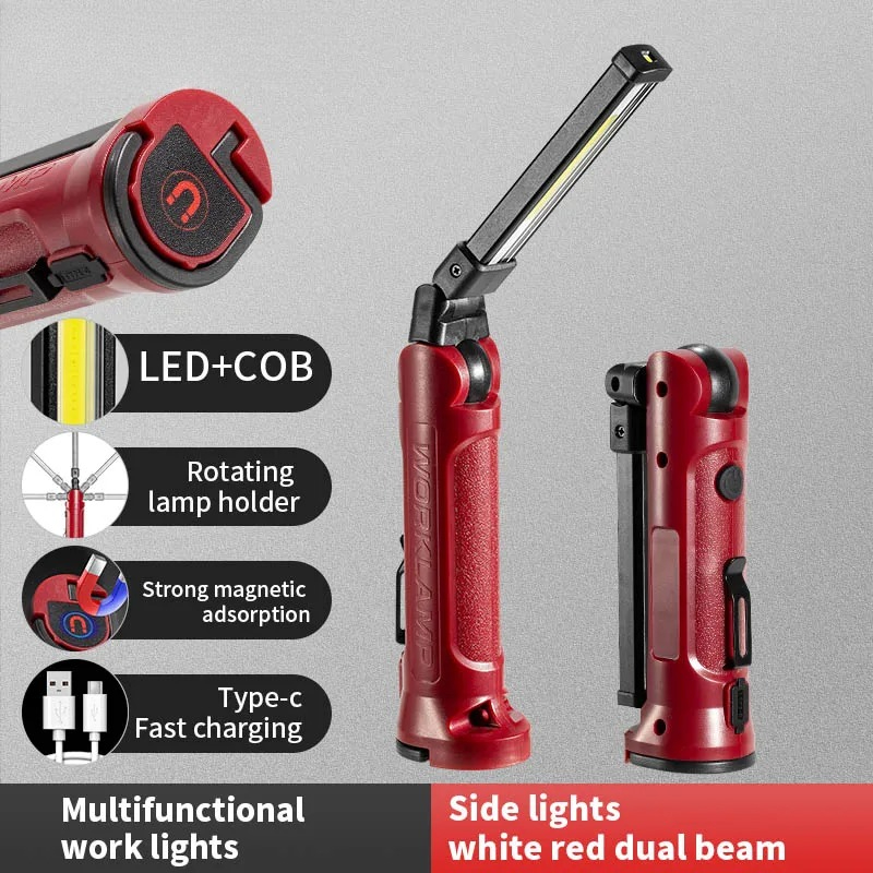 COB LED Work Light Rechargeabl - Outdoor Camping Adventure Lamp recensie en prijs