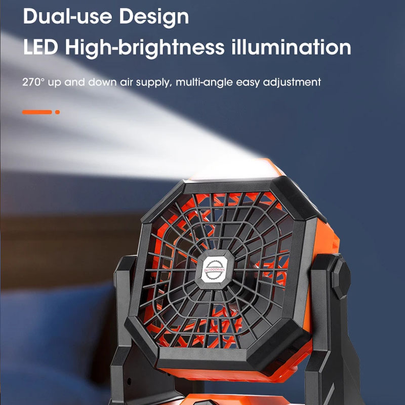 7800mAh Portable Rechargeable  - Outdoor Camping Fan recensie en prijs