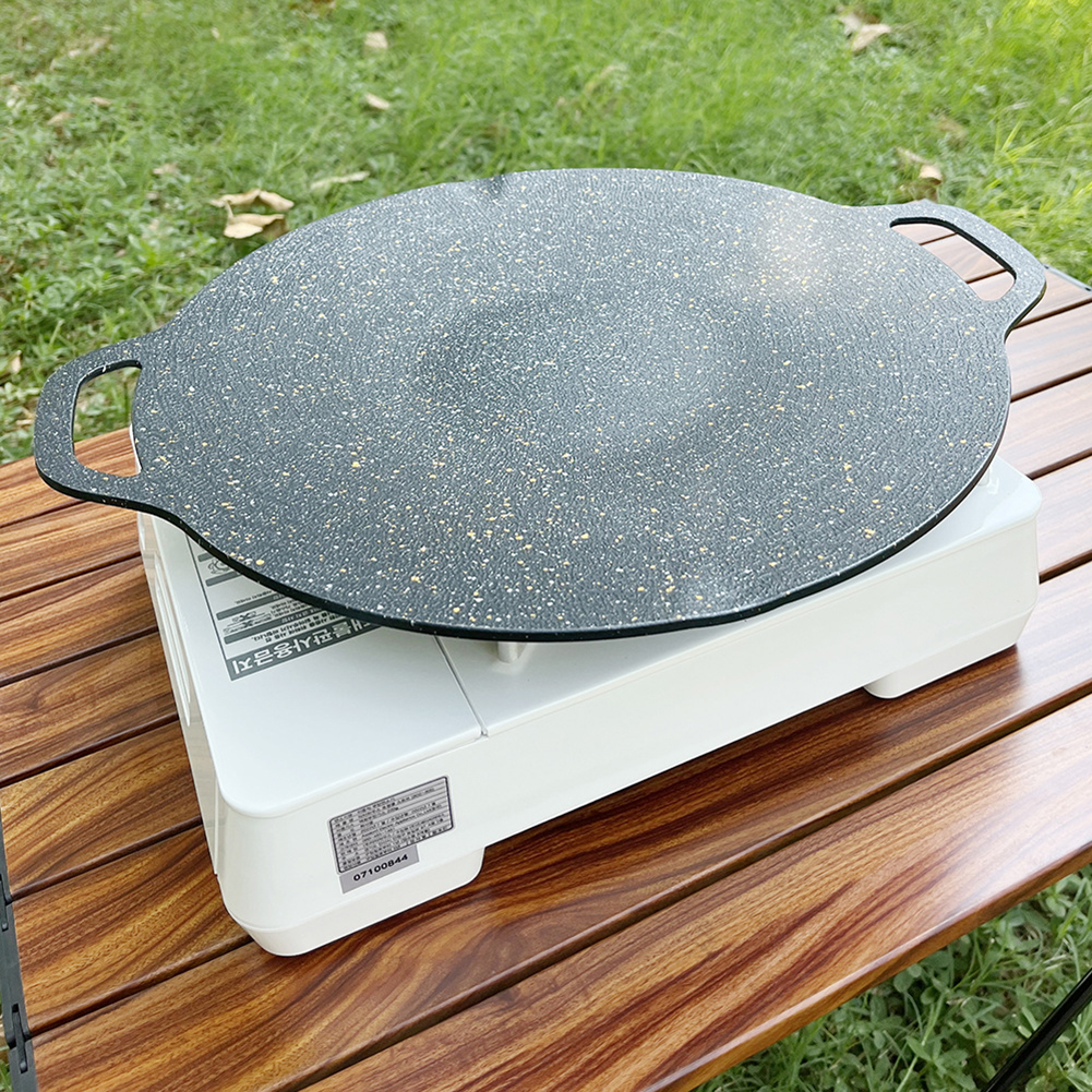 Oil Frying Baking Pan Non-stic - Outdoor Camping Griddle recensie en prijs