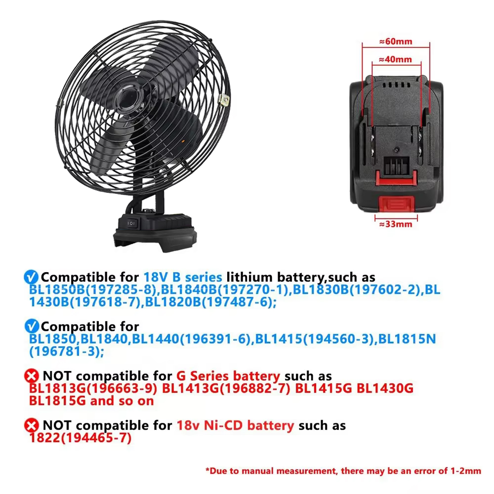 6/8In Camping Fan Outdoor Fish - Outdoor Camping Fan recensie en prijs