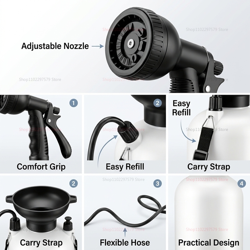 5L Portable Camping Shower Man - Outdoor Camping Activities recensie en prijs