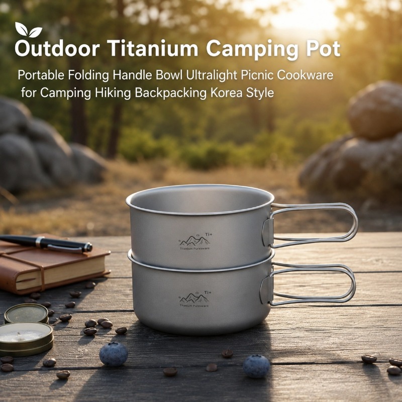 Outdoor Titanium Camping Pot P - Outdoor Camping Korea recensie en prijs