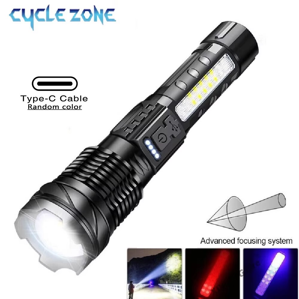 XHP50 Flashlight Zoomable Flas - Outdoor Camping Zone recensie en prijs