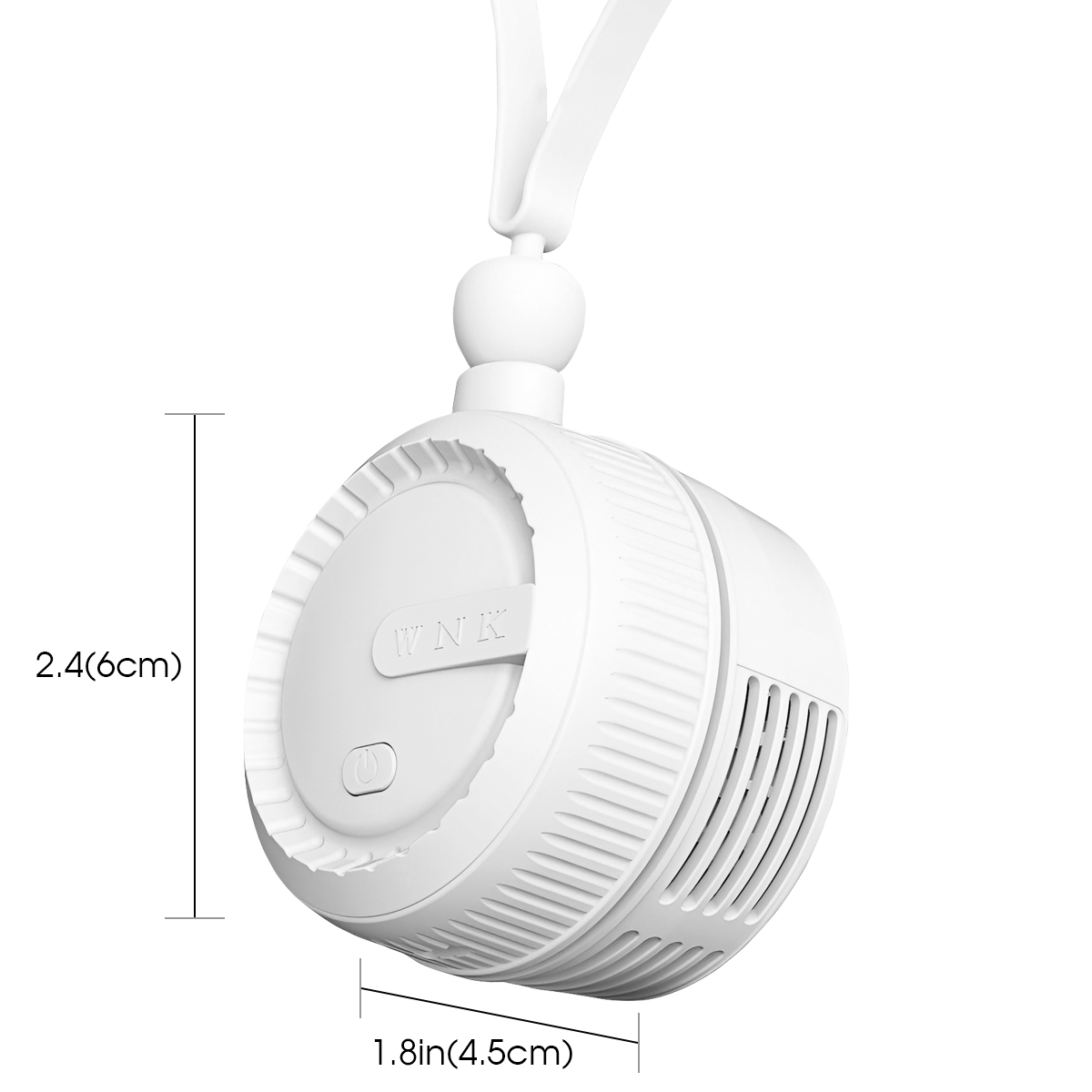 USB Rechargeable Neck Fan Blad - Outdoor Camping Fan recensie en prijs