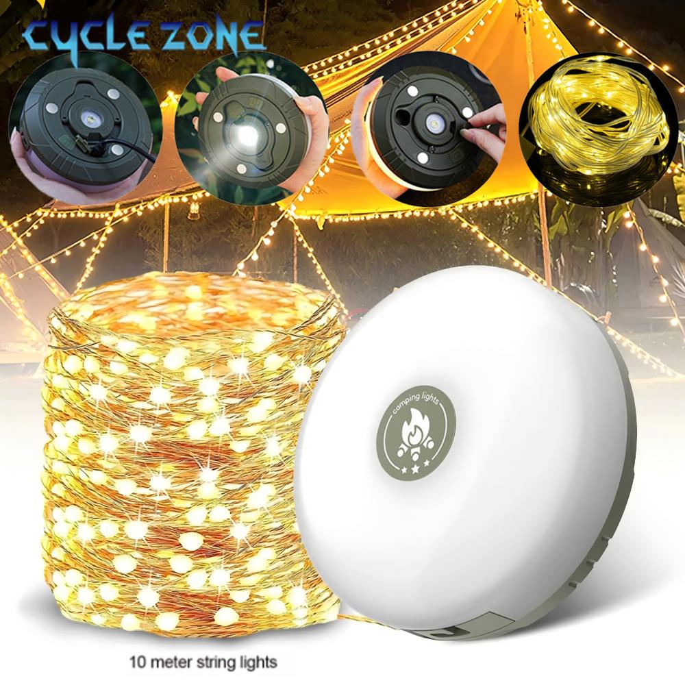 LED Camping Lamp with Reel Str - Outdoor Camping Zone recensie en prijs