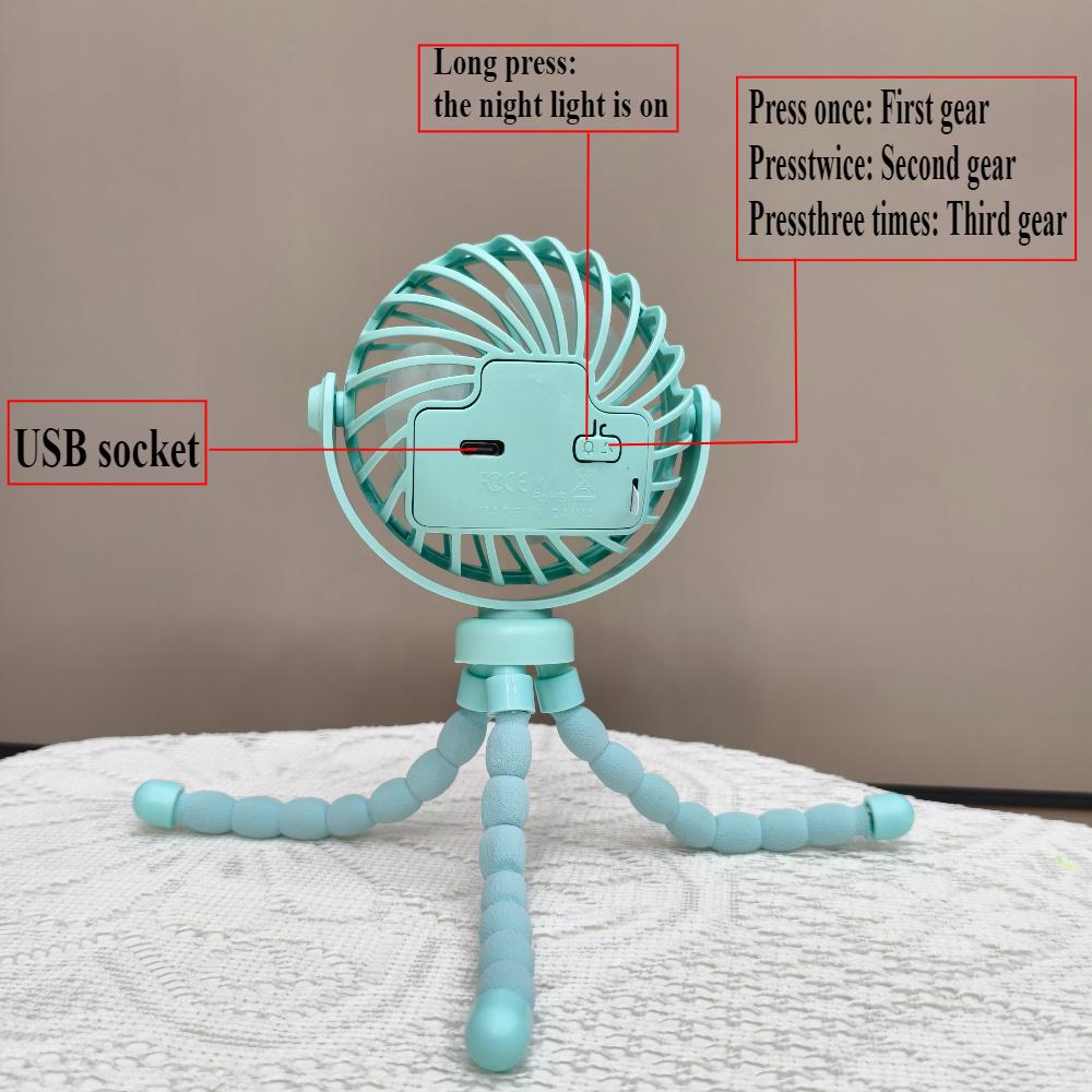 Portable Octopus Tripod Multif - Outdoor Camping Fan recensie en prijs
