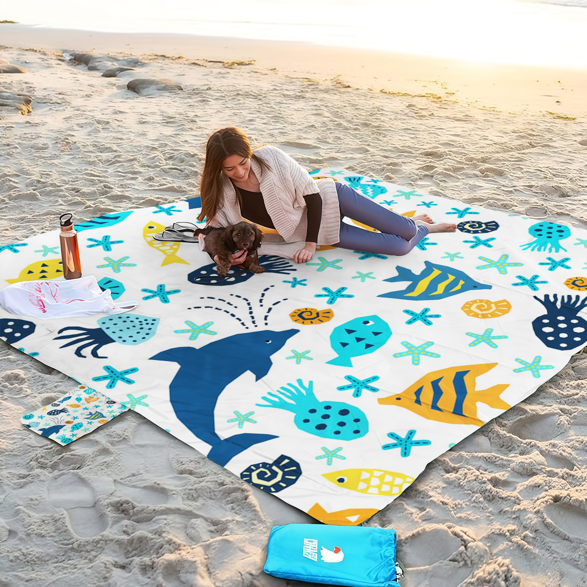 200x240cm Extra Large Bohemian - Outdoor Camping Mats Large recensie en prijs