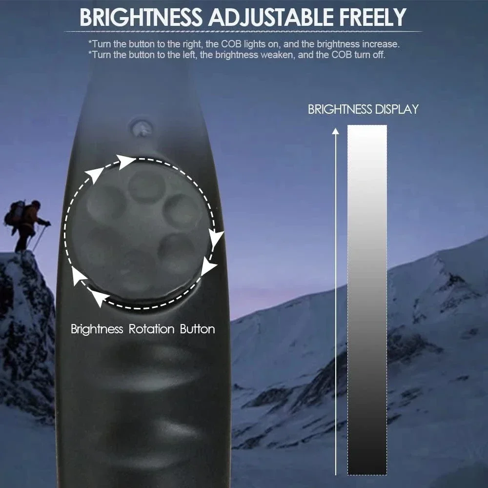 Portable COB LED Work Light US - Outdoor Camping Adventure Lamp recensie en prijs