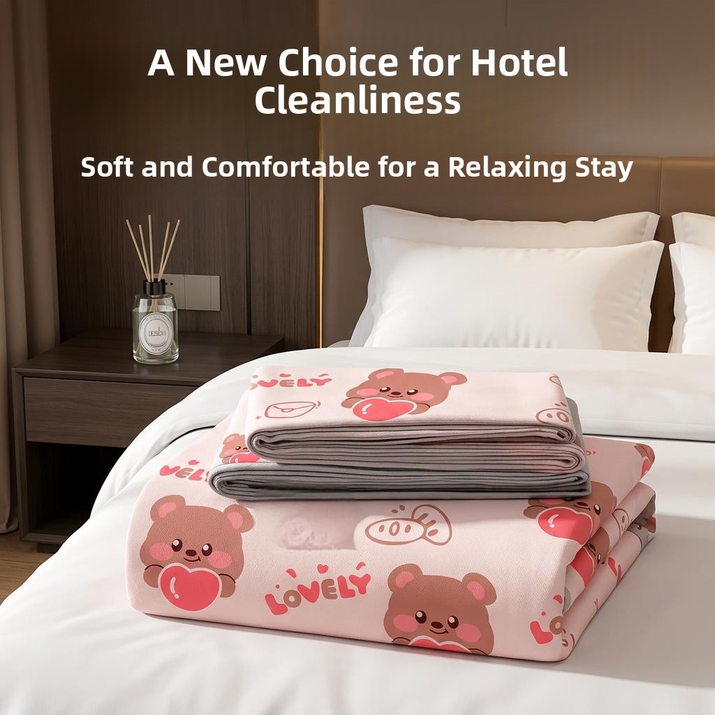 Disposable Hotel Bed Linen Set - Outdoor Camping Activities recensie en prijs