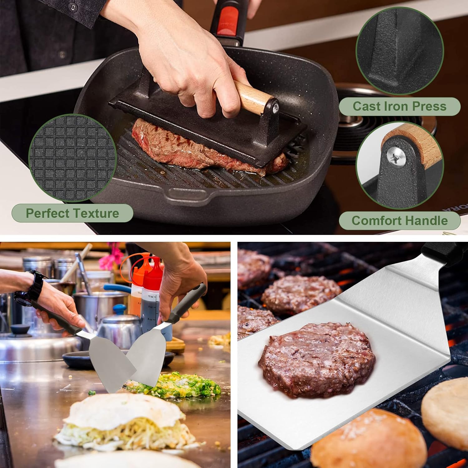 18PCS Griddle Accessories Kit  - Outdoor Camping Griddle recensie en prijs